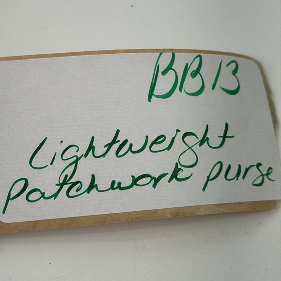 Women's lightweight patchwork shoulder bag - Picture 5 of 8